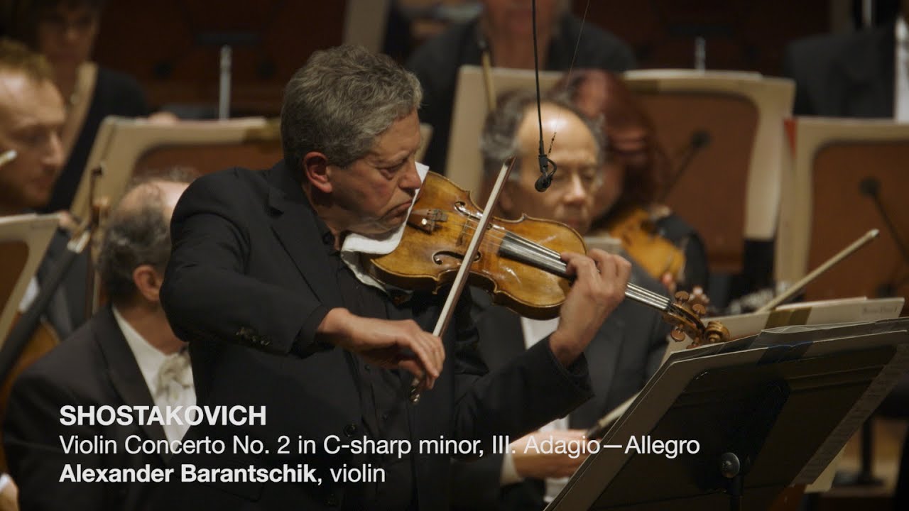 Alexander Barantschik Performs Shostakovich's Violin Concerto No. 2