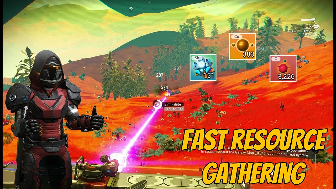 Guide to resource farming in No Man's Sky
