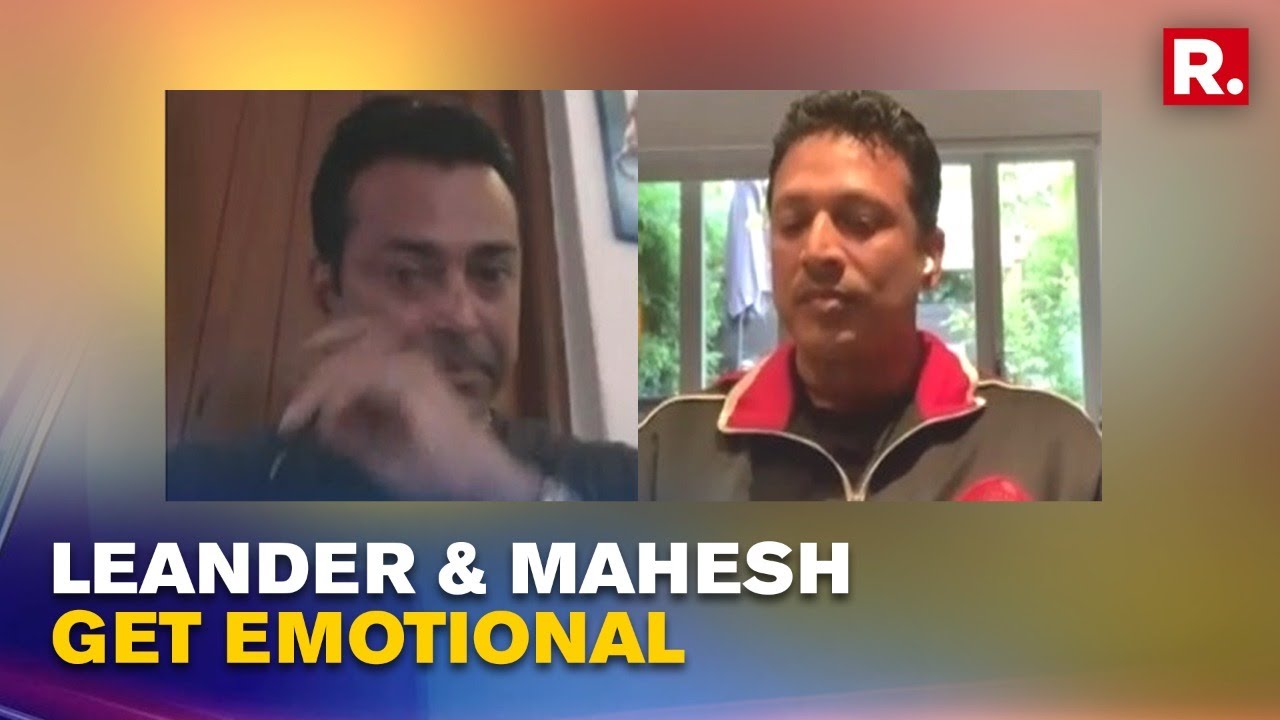 Leander Paes Gets Emotional Recounting Memories With Mahesh Bhupathi | Arnab Goswami Interview