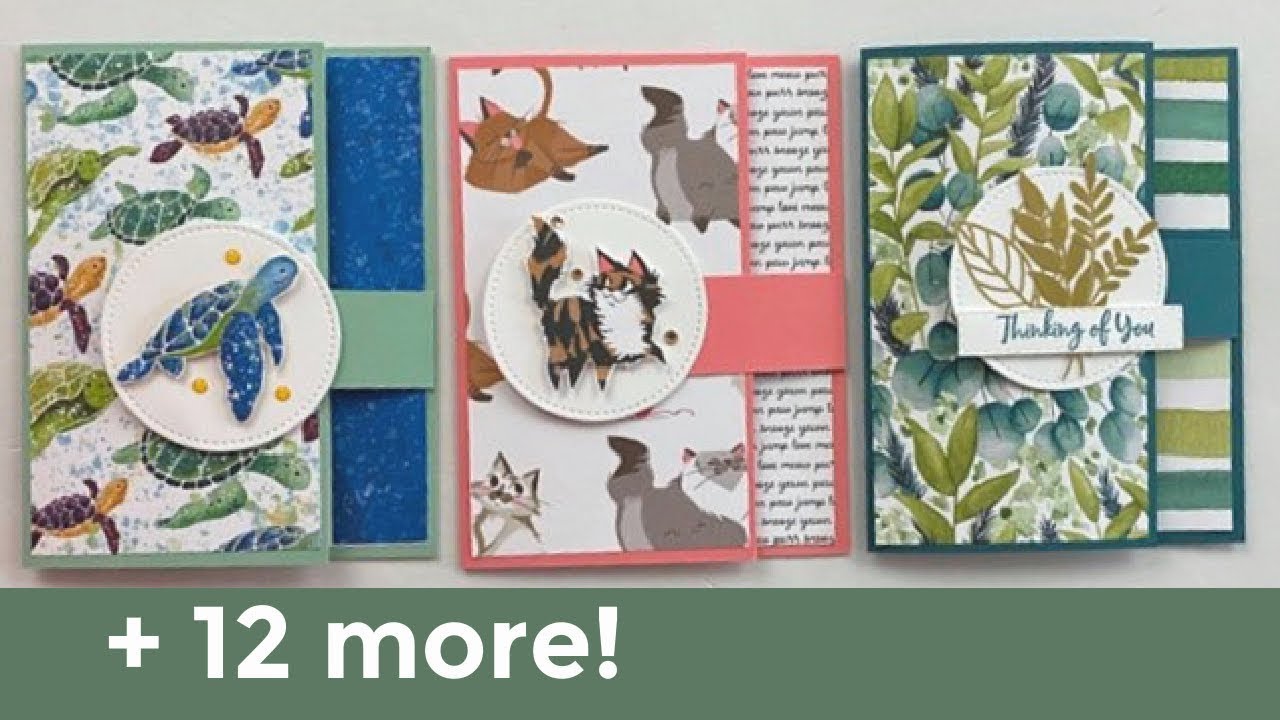 Make 15 Cards with One Design in No Time at All!