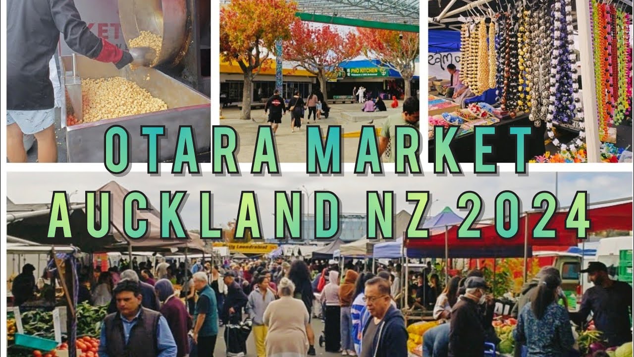 Otara Market South Auckland - Sat 6am-12pm #aucklandstreetfood #newzealand #bestfood #farmersmarket