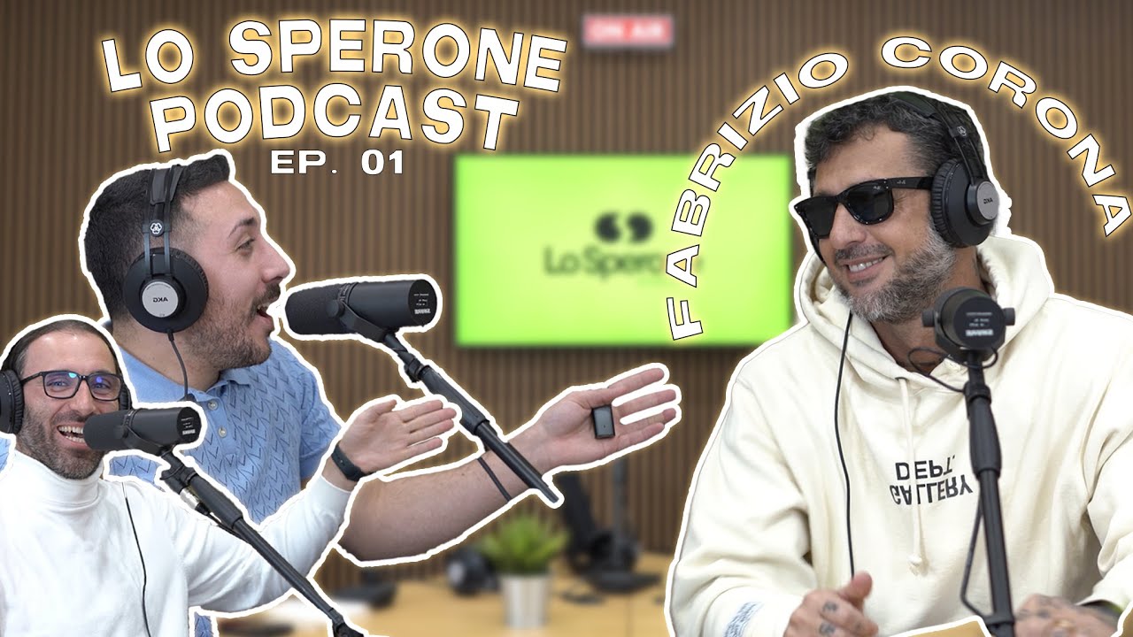 Fedez, Podcast, Sanremo e l'Italia di FABRIZIO CORONA | Lo Sperone Podcast EP.01