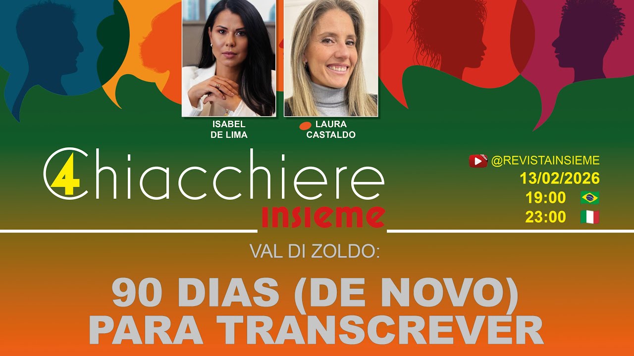 INSIEME AO VIVO | Val di Zoldo novamente obrigado a transcrever cidadanias