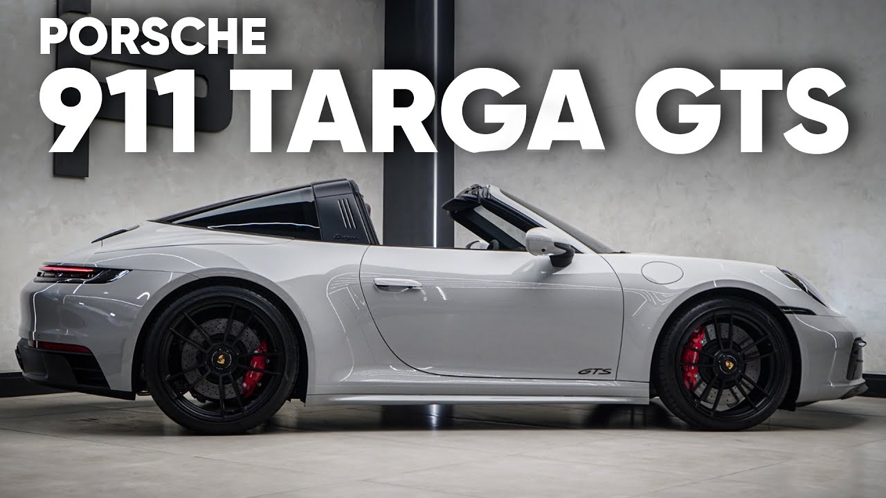 PORSCHE 911 TARGA GTS E CARROS DO SHOWROOM