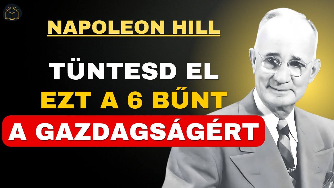 Isten csak akkor ad gazdagságot, ha megszabadulsz ettől a 6 bűntől | Napoleon Hill