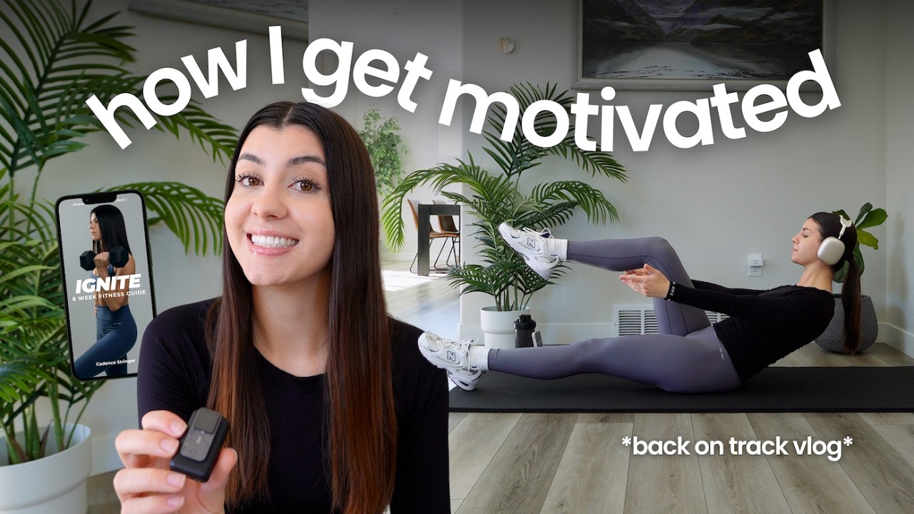 Forcing myself to stay consistent *fitness vlog*