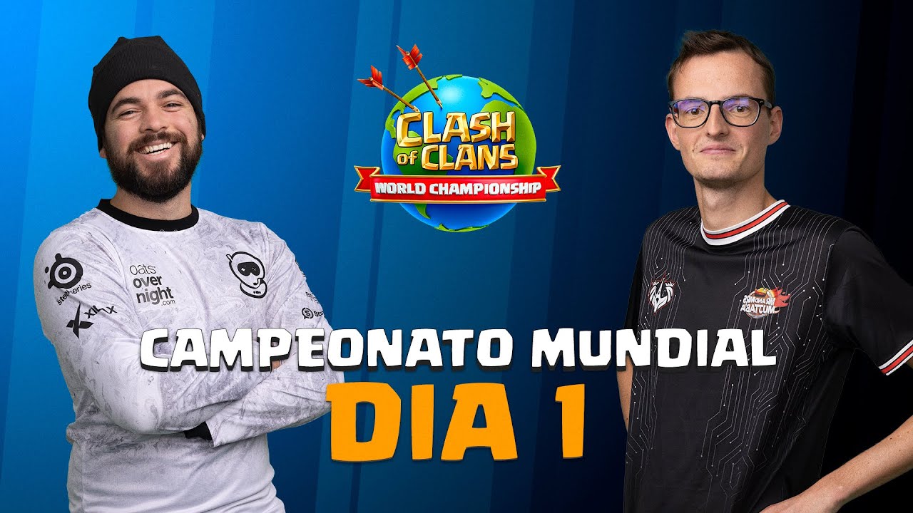 FINAIS DO CAMPEONATO MUNDIAL - Dia 1 feat @Bruna7Cr - Clash of Clans