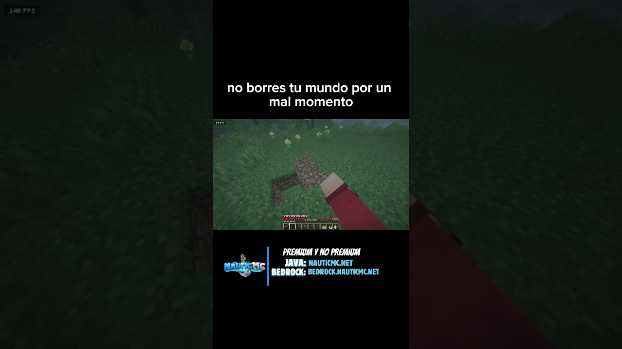 no hablo de minecraft... #minecraft #minecraft #reflexi&oacute;n #shorts #nauticmc