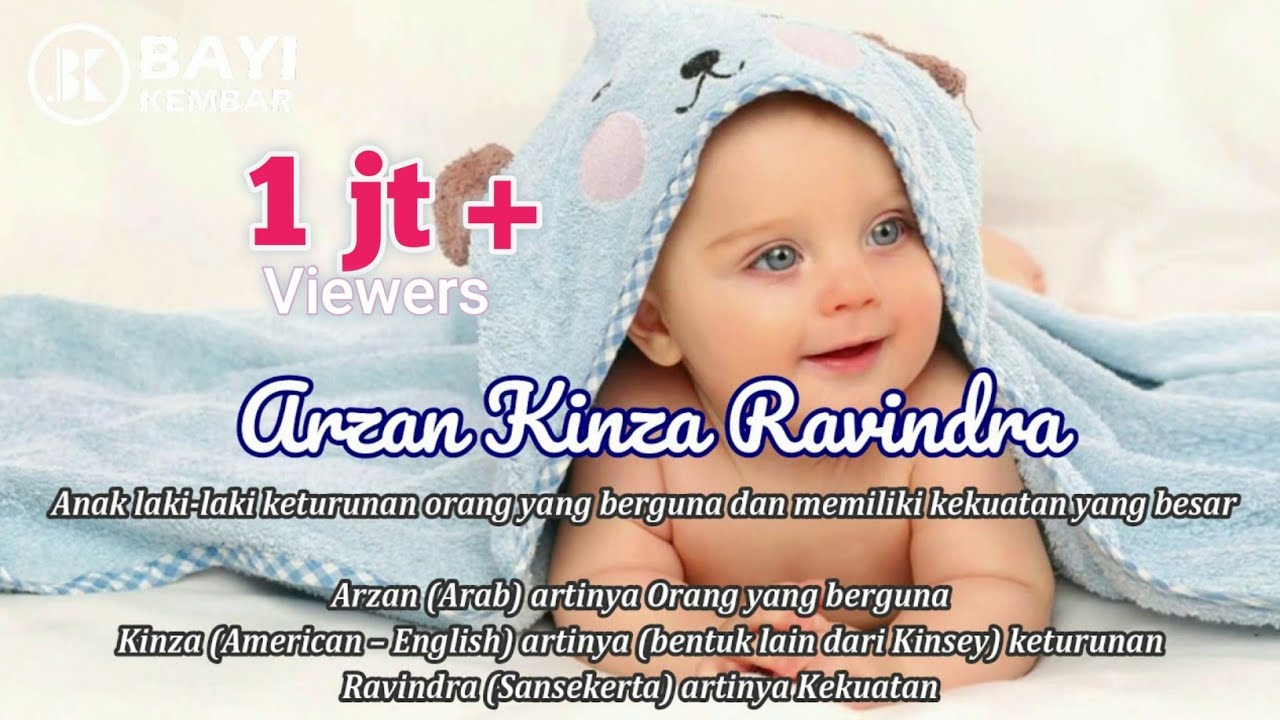 60 NAMA BAYI LAKI-LAKI KEREN, MODERN DAN KEKINIAN