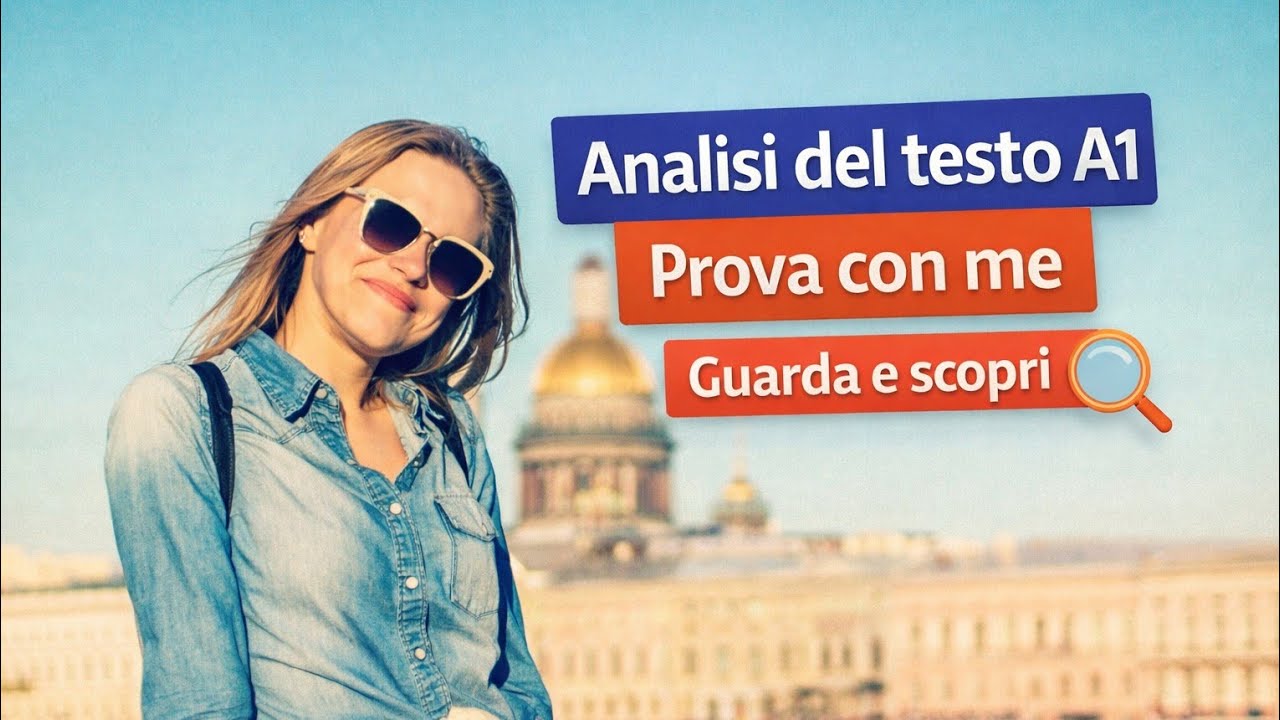 Lezione unica di russo, analisi del testo per i principianti.
