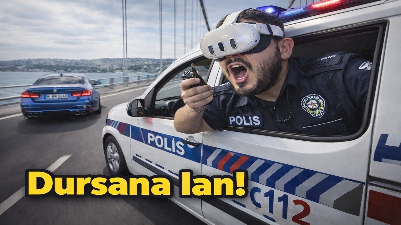 POLİS OLDUM SUÇLU KOVALADIM !! META QUEST 3 VR GÖZLÜK || ASSETTO CORSA