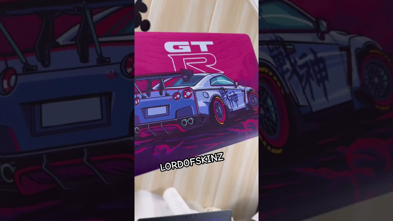 GTR wrap on macbook🥰.     
