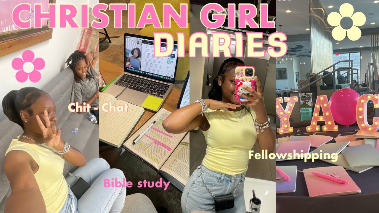 CHRISTIAN GIRL DIARIES💕: Bible Study, Fellowship & Godly Advice | Spend the Day with Me !!