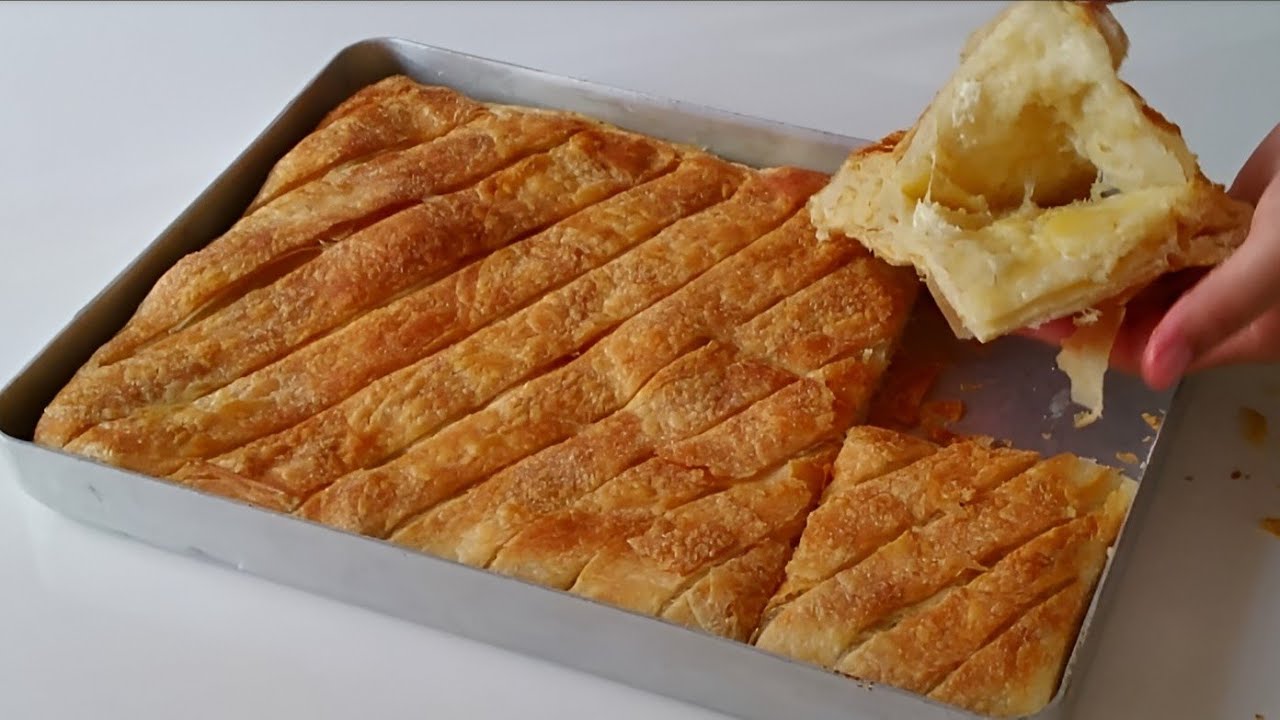 KAHVALTIYA ÇORBA YANNA YAPIYORUM AĞIZDA ERİYOR💯DIŞI ÇITIR İÇİ TELTEL PATATESLİ PEYNİRLİ BÖREK TARİFİ