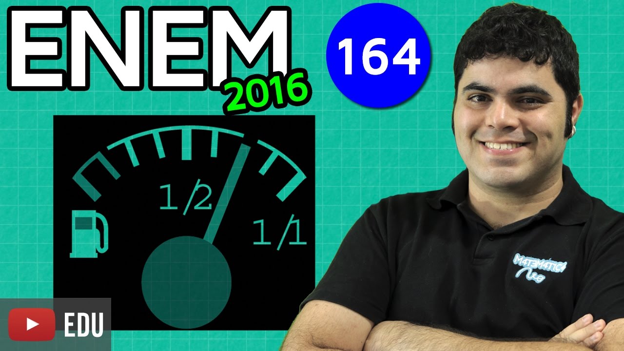 ENEM 2016 Matemática #29 - Frações Equivalentes e Operações Aritméticas (com dica matadora)