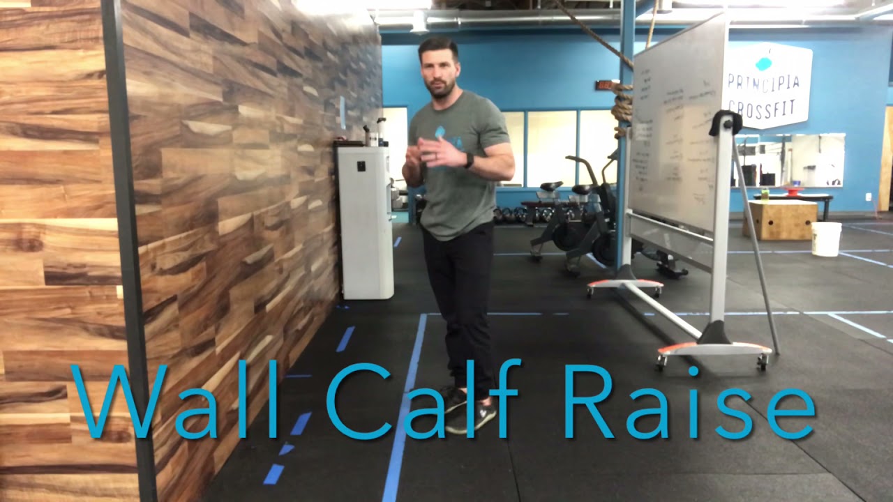 Wall Calf Raise