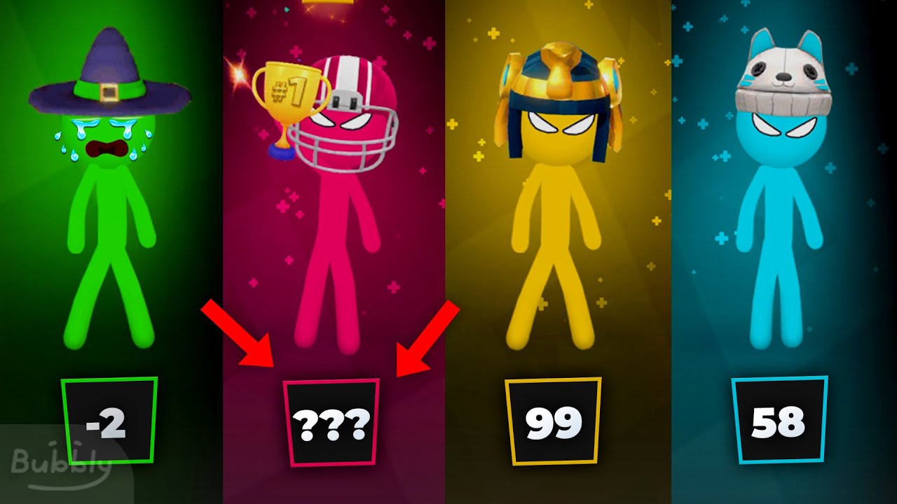 🤯 How is it possible ? - Stickman Party MINIGAMES Gameplay