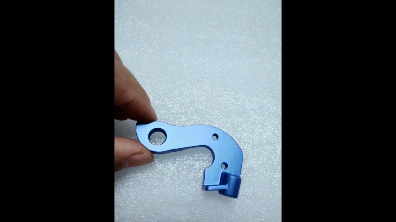 AL 6061 blue anodising procee by CNC machine