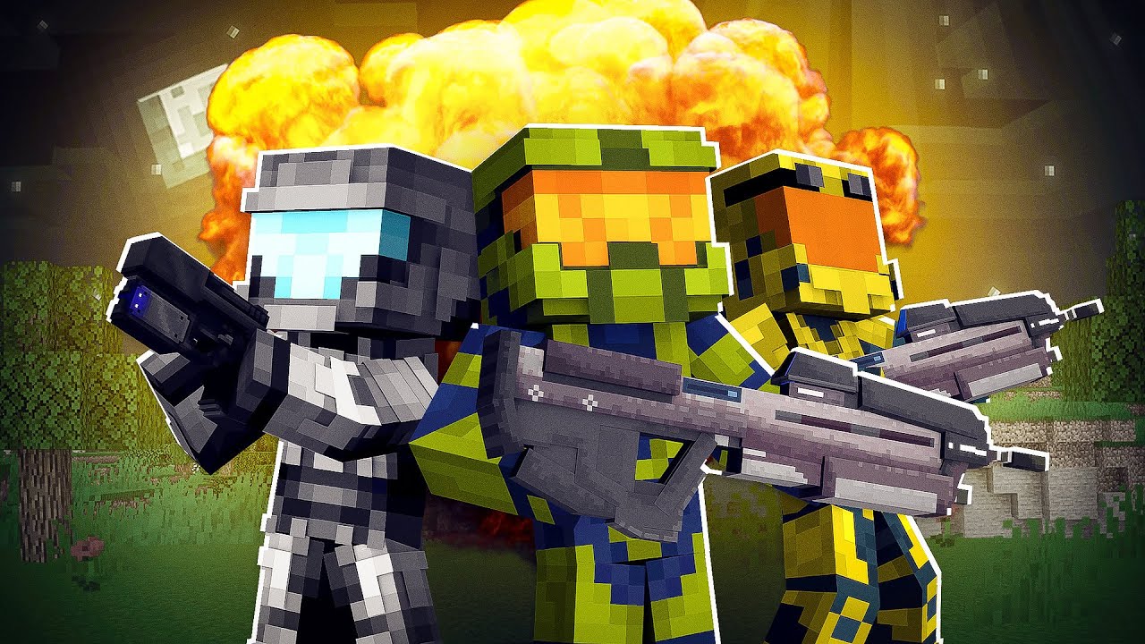 Crazy Weapons, Armor, ODST & More! Minecraft's Best Halo Mod
