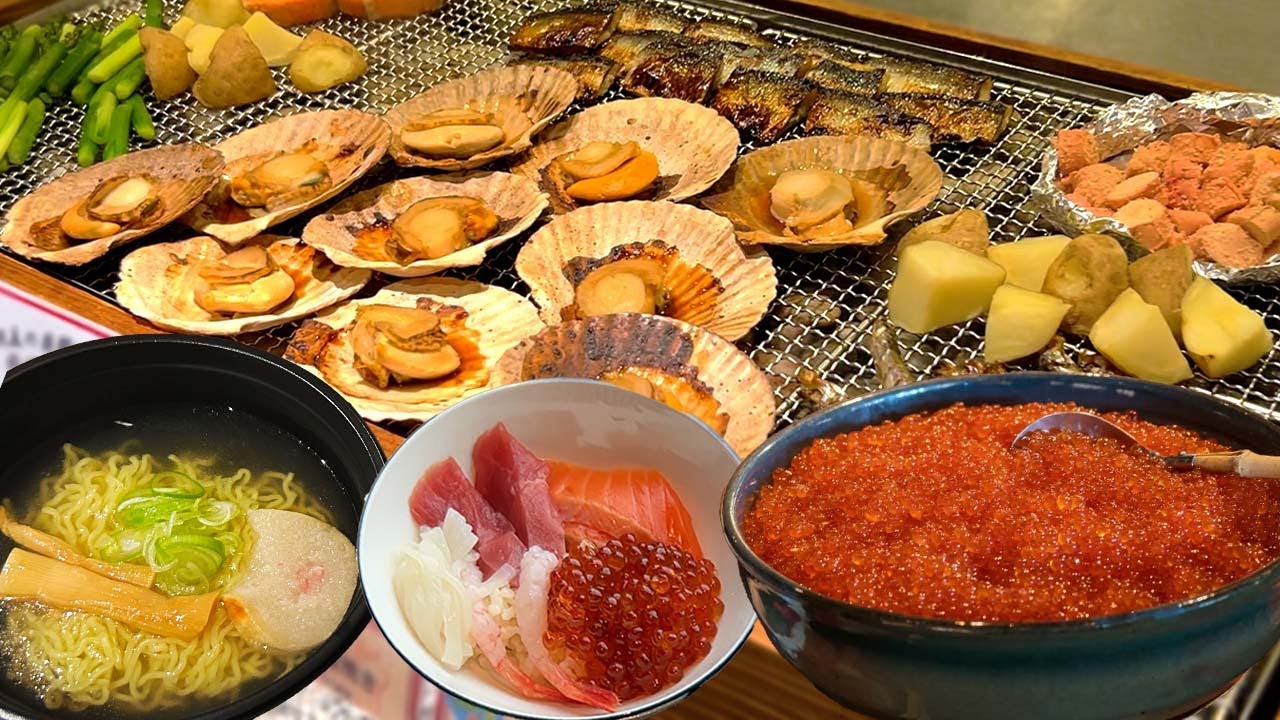 Japan's best breakfast hot spring hotel🦀amazing free service / HOKKAIDO HAKODATE Japan travel vlog