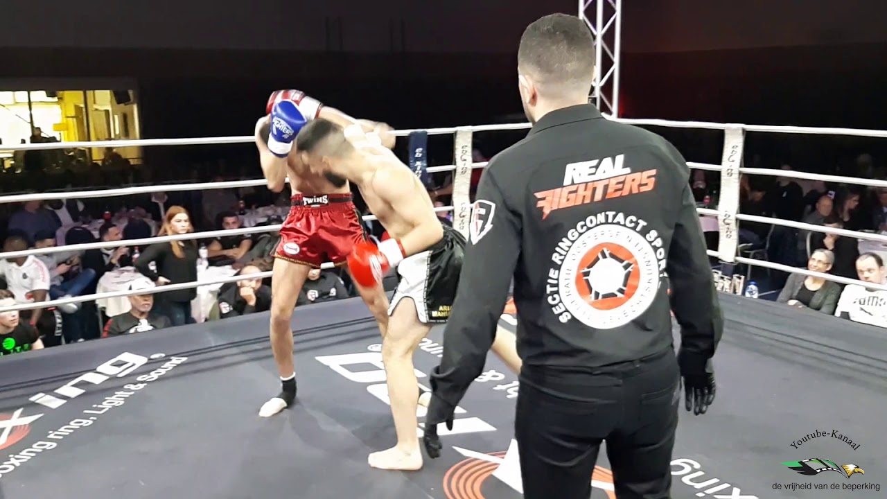 Aria Mahiany  ( Kickboxing Nijmegen)  FT Lawien Sian (Bien fighters)
