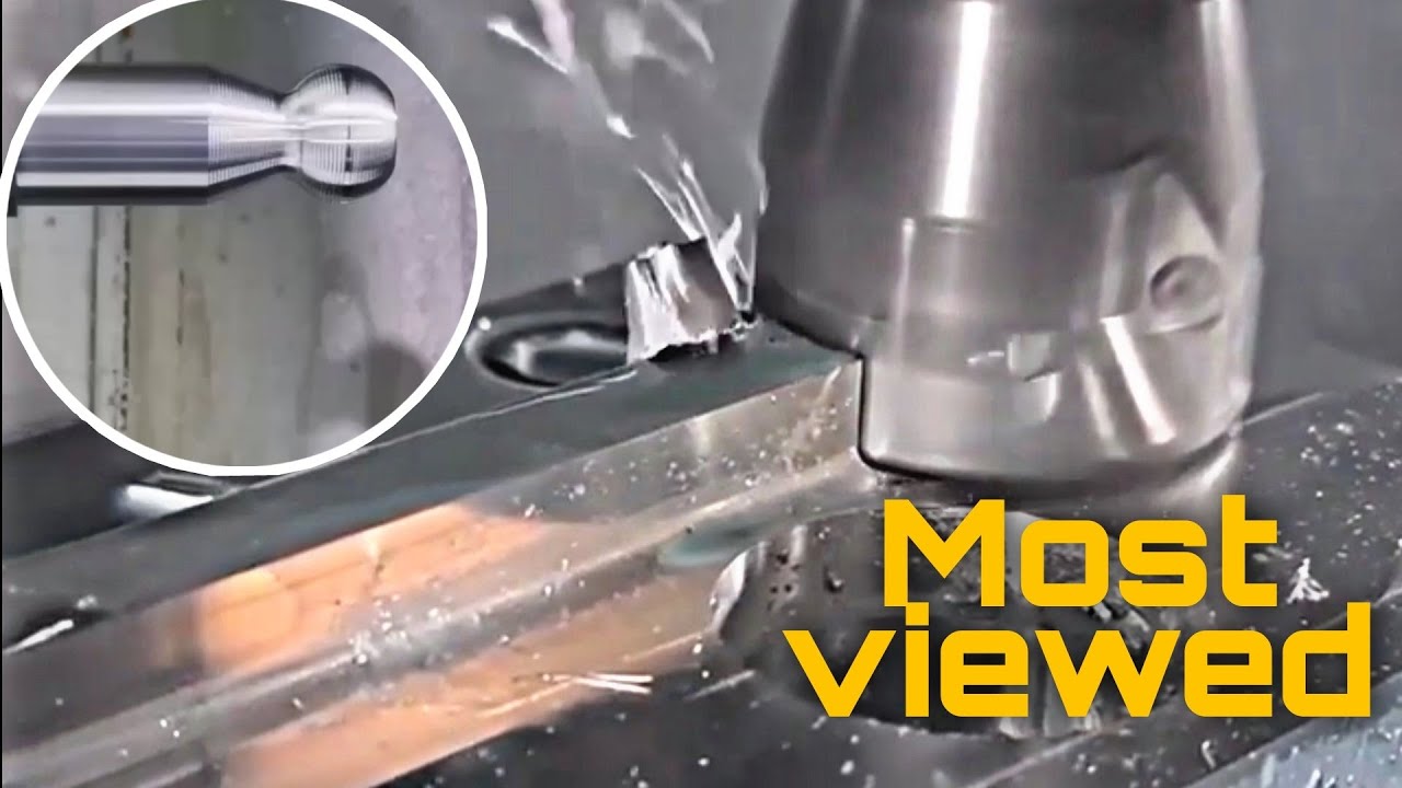 Most satisfying CNC lathe machining you have ever seen