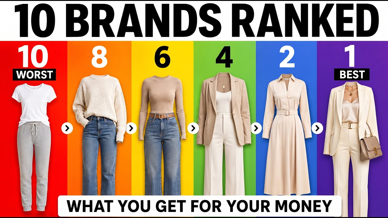 10 Women's Clothing Brands Ranked From Worst To Best (By What You Actually Get For Your Money)