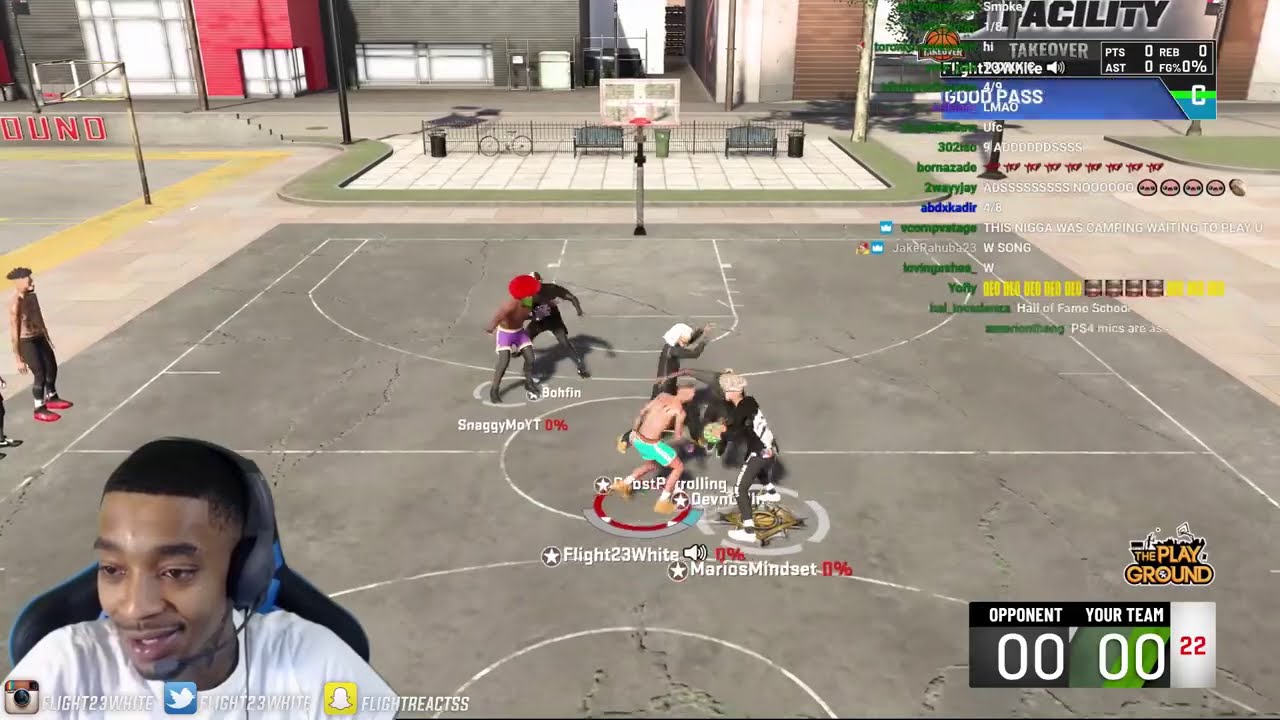FlightReacts has to deal with obsessed squakers after they got home from school NBA 2K20!