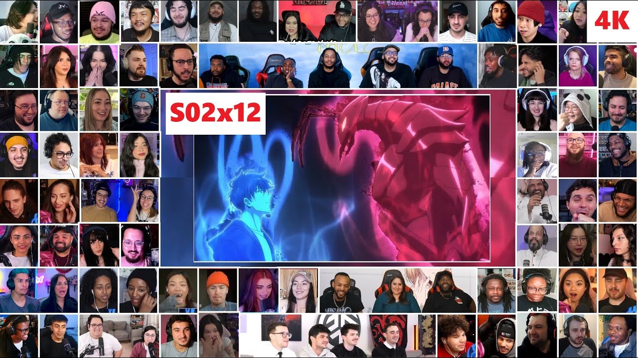 [90+ Reactors] Solo Leveling Season 2 Episode 12 MEGA Reaction Mashup | 4K
