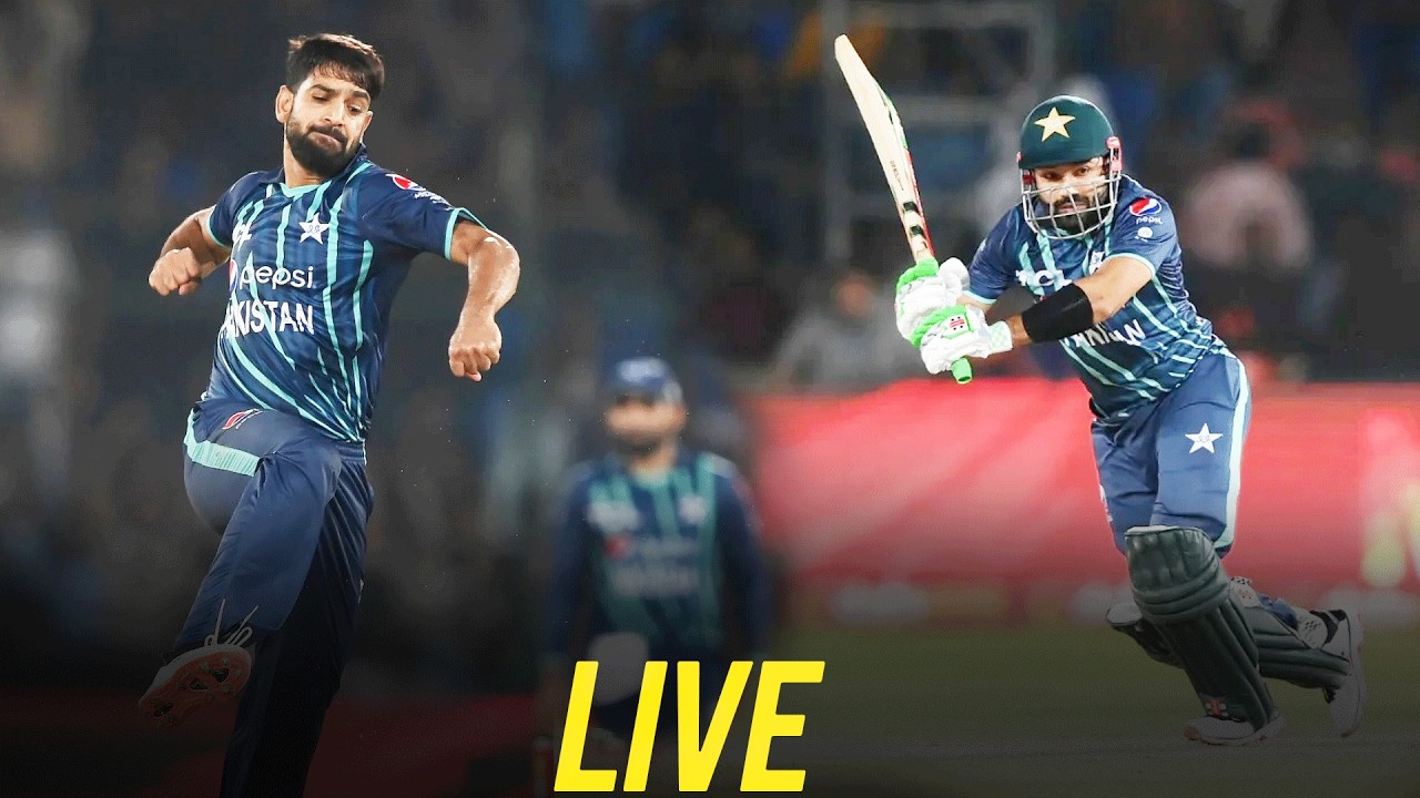 🔴 - 𝐑𝐄𝐋𝐈𝐕𝐄 | Mohammad Rizwan & Haris Rauf Star | PAK vs ENG 4th T20I Thriller 🔥| MR1K