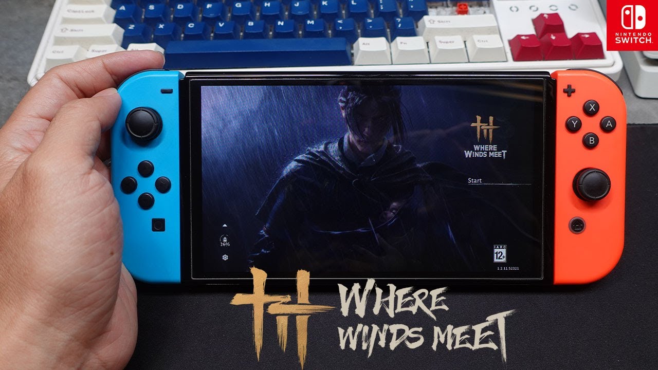 Where Winds Meet Mobile Gameplay on Android | Nintendo Switch Oled