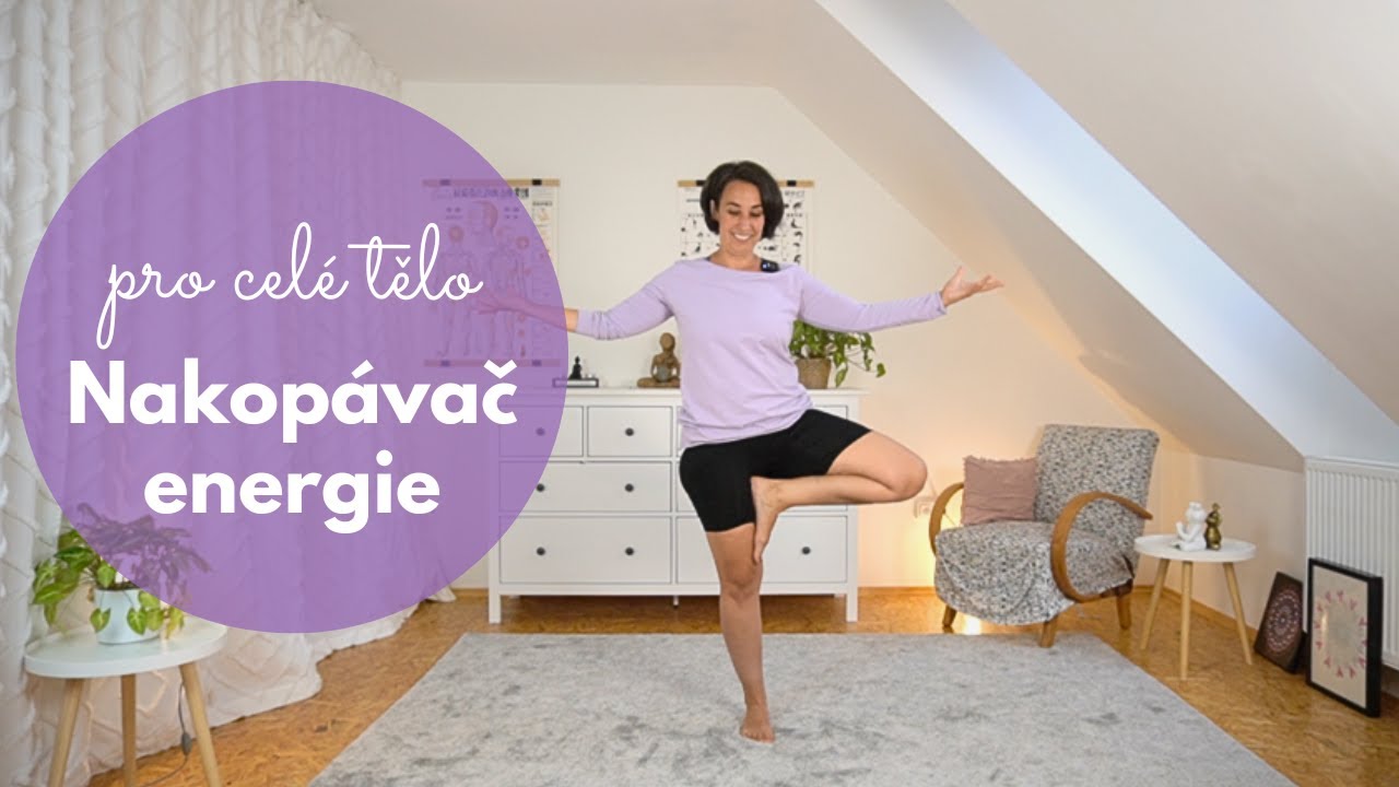 25 minut | JÓGA JAKO NAKOPÁVAČ ENERGIE | Začátečnická lekce