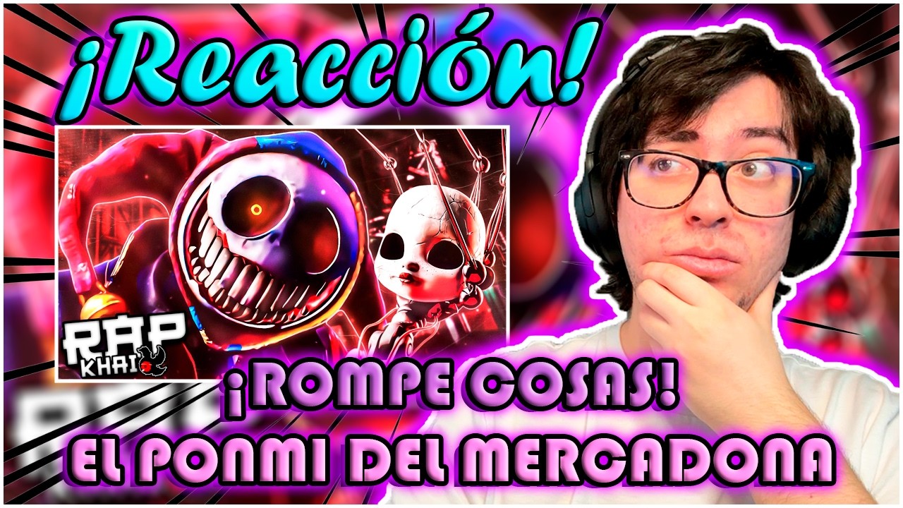 Poppy Playtime Vol.5 Rap (Poppy Playtime Capítulo 5) || Broken Things || Khai | (Reacción)