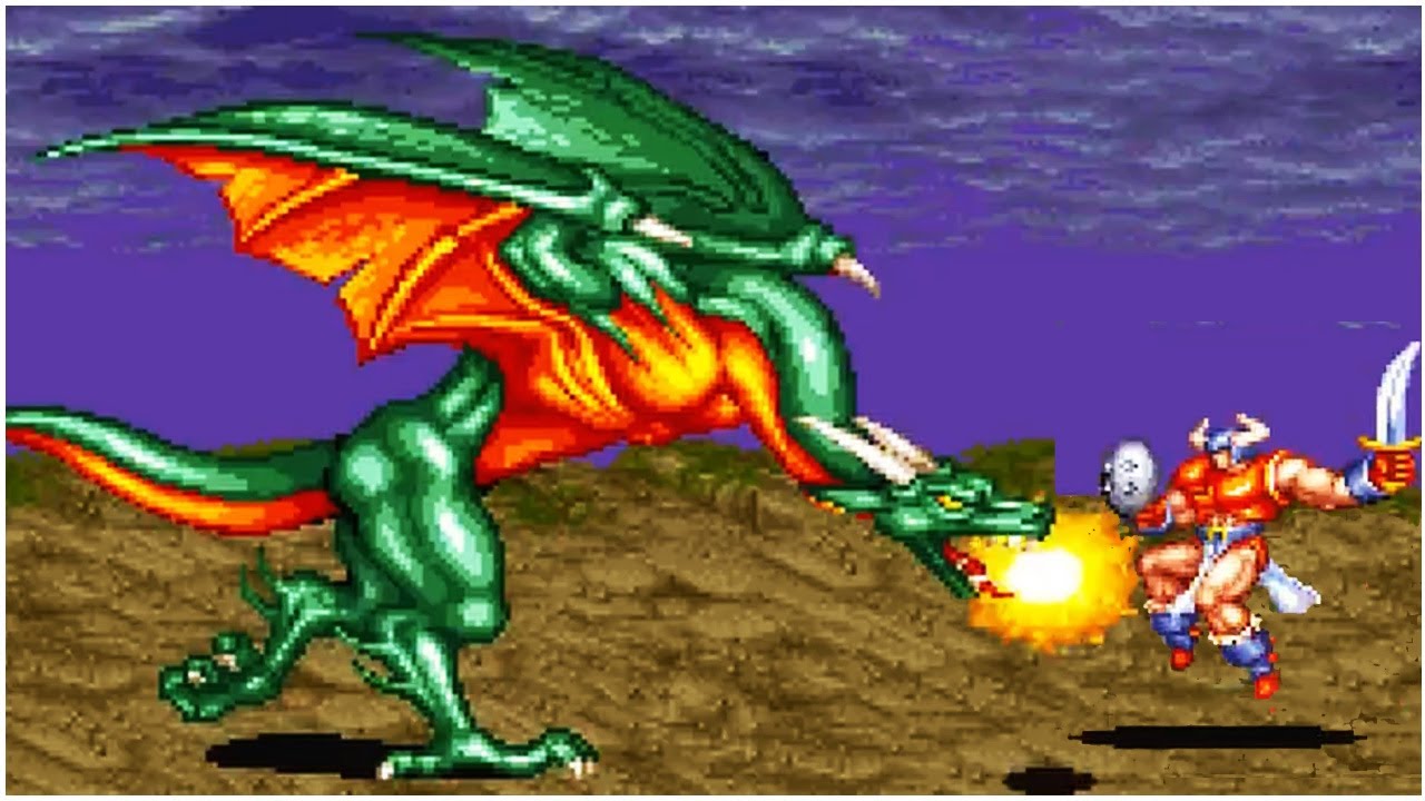 The King Dragons - All Bosses (Arcade)