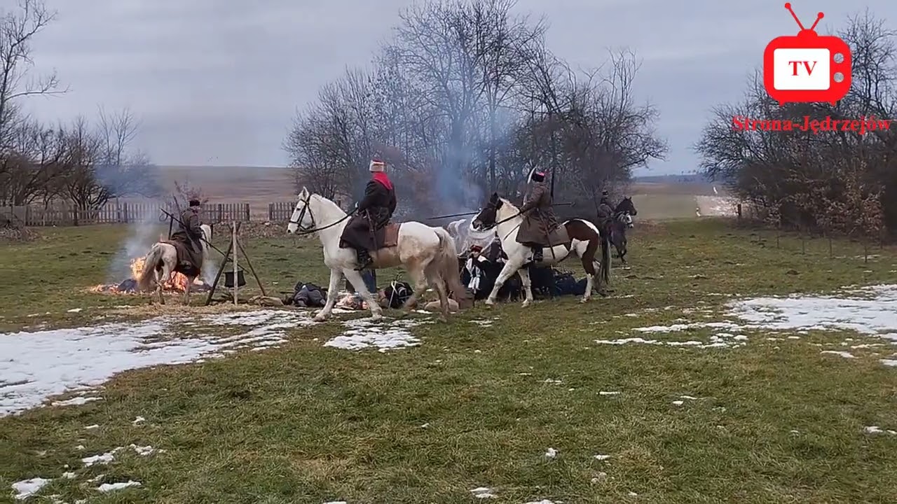 Inscenizacja potyczki Powstańców Styczniowych z Rosjanami -  Leśnica gm. Małogoszcz 22.02.2026r.