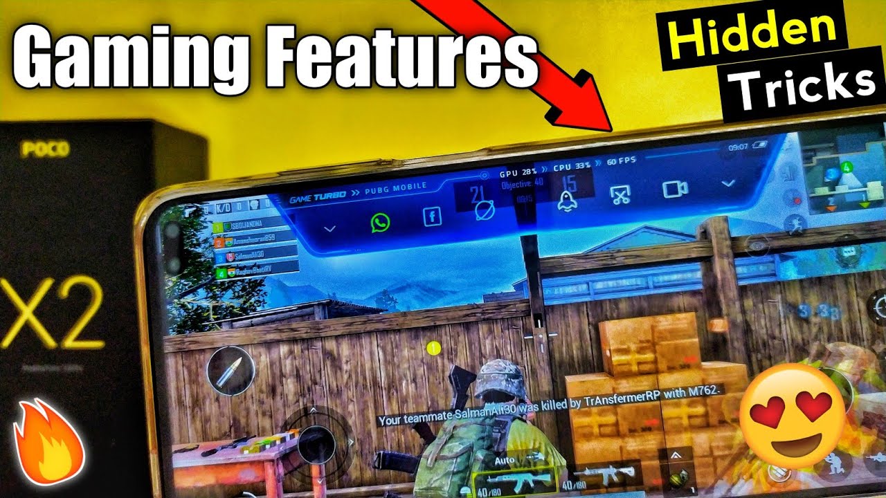 Poco X2 Gaming Hidden Features ,Poco X2 Gaming Tricks And Tips , Poco X2 Gaming ,Poco X2 Performance