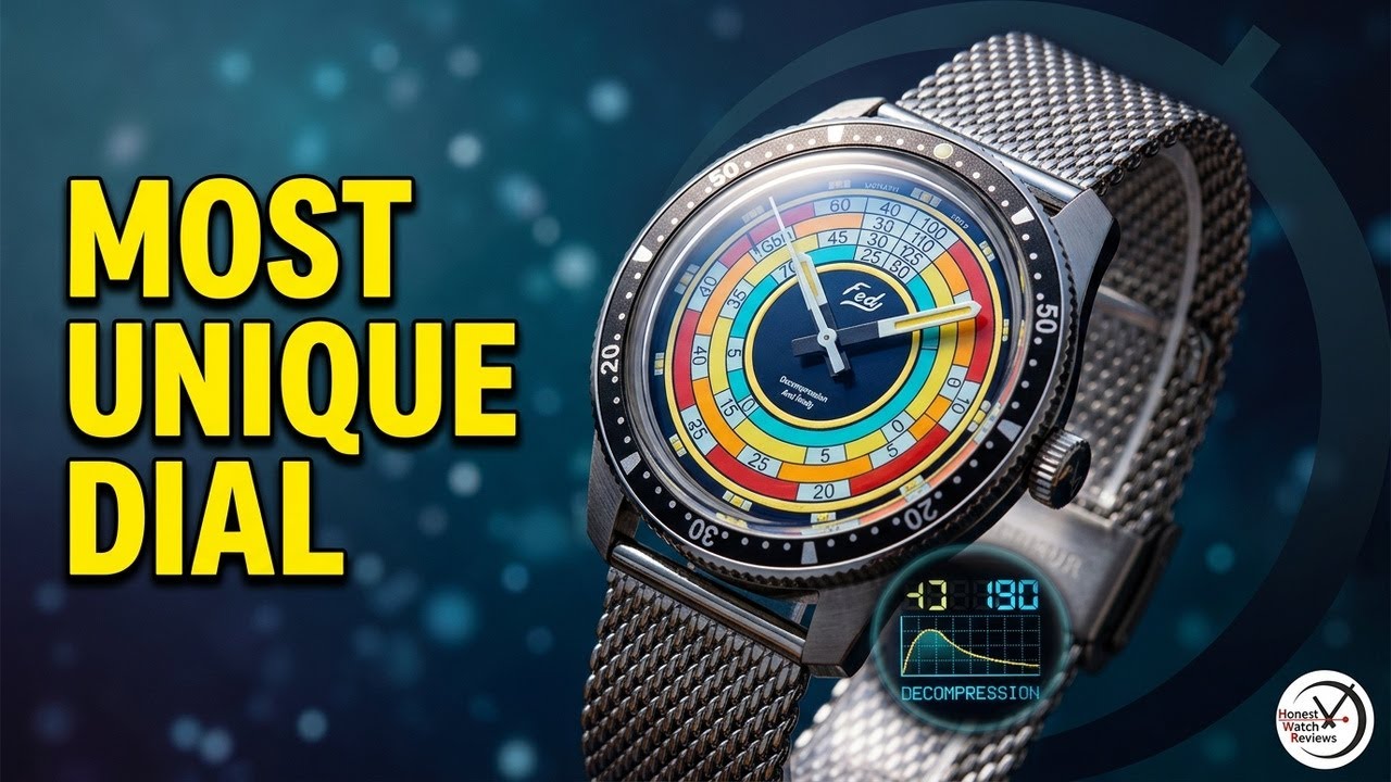 LOOKING FOR SOMETHING DIFFERENT? Merkur Decompression Watch Review