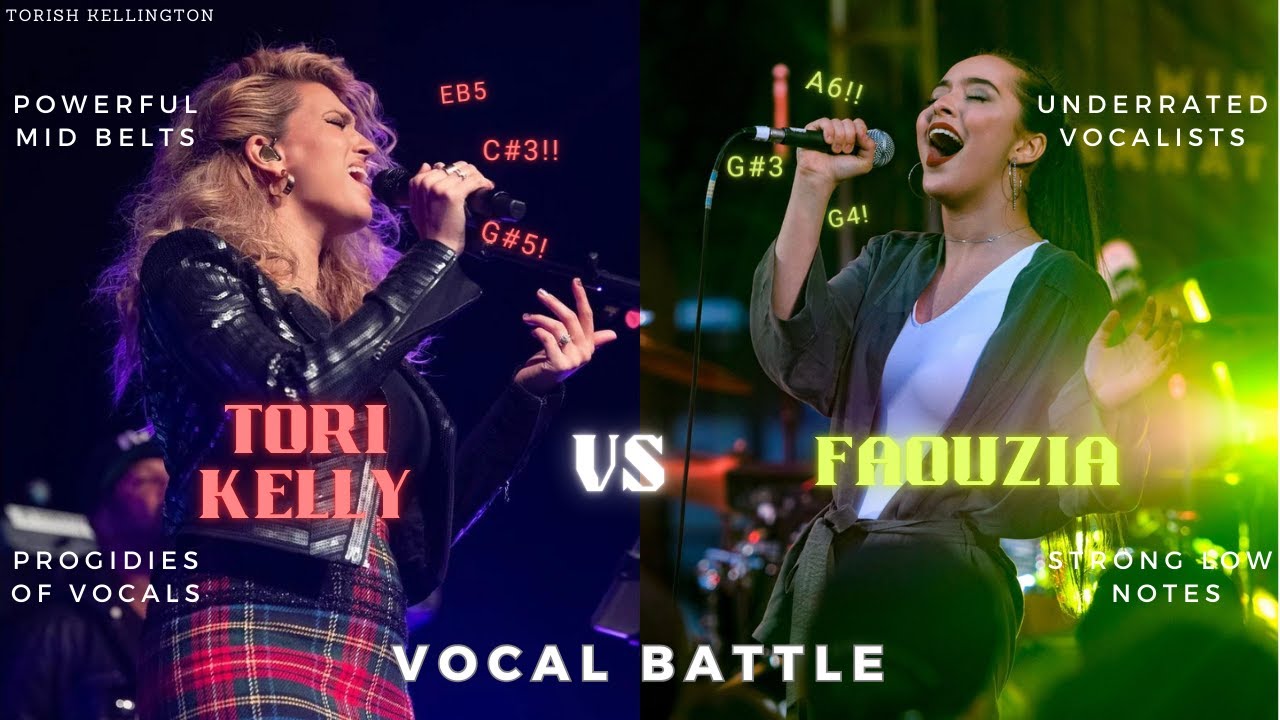 Tori Kelly Vs. Faouzia Vocal Battle (C#3-G#5-A6) | Torish Kellington Feat. @Dani