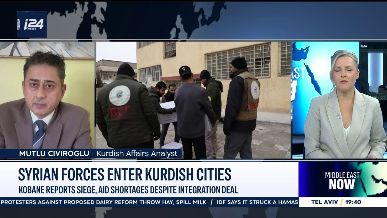 Kobane reports siege, aid shortages despite integration deal