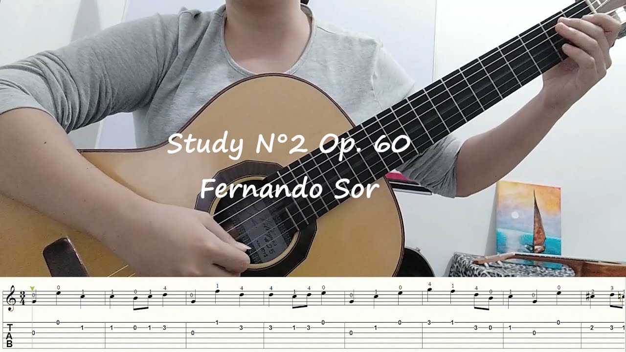 Study N°2 Op  60 - Fernando Sor (Tabs)