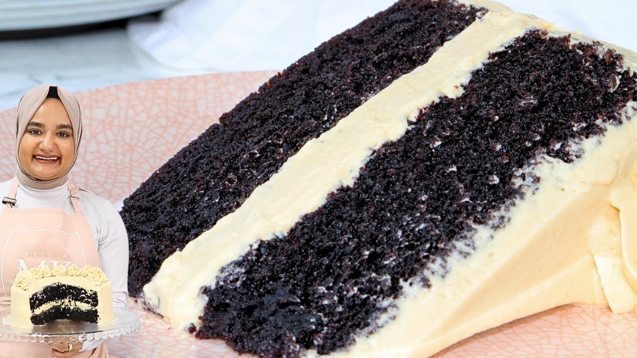 The creamiest CHOCOLATE PEANUT BUTTER CAKE I've ever had. Ultra-moist!