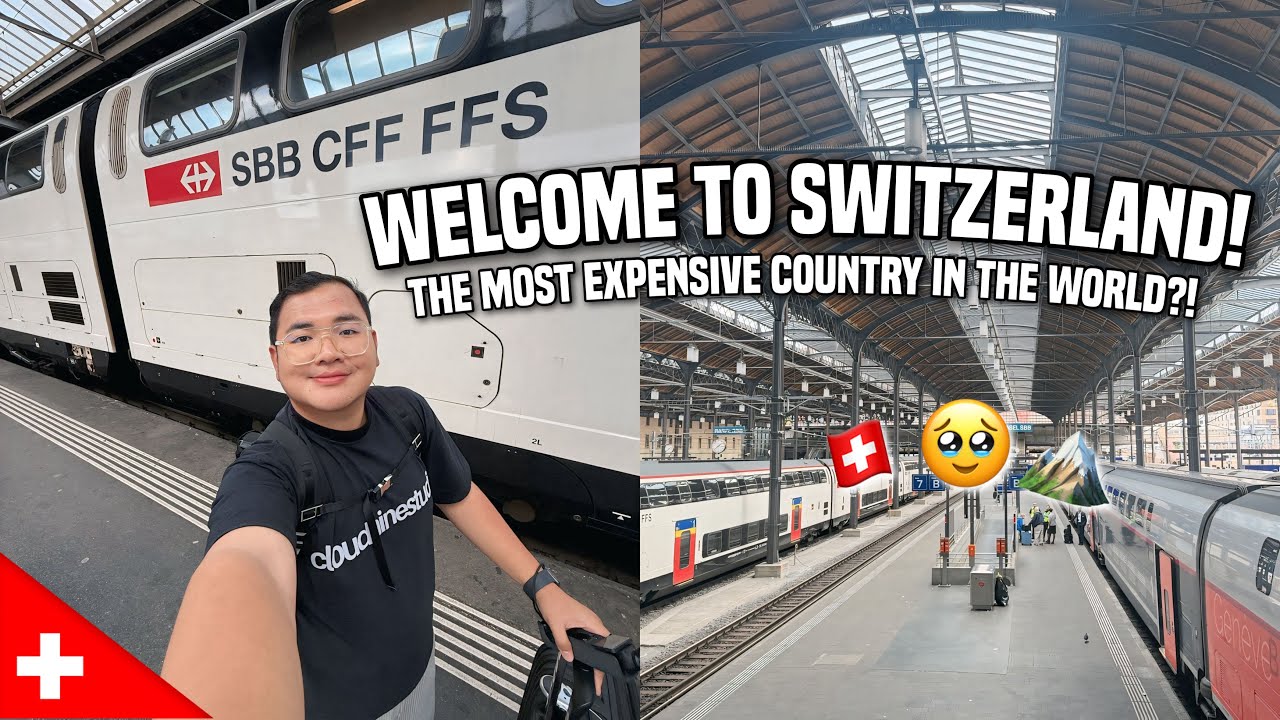 HELLO SWITZERLAND: THE MOST EXPENSIVE COUNTRY IN THE WORLD?! 🇨🇭 | Ivan de Guzman