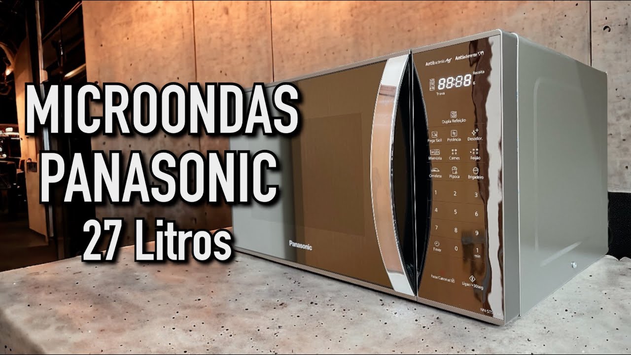 MICROONDAS PANASONIC 27 Litros - NN-ST55LM