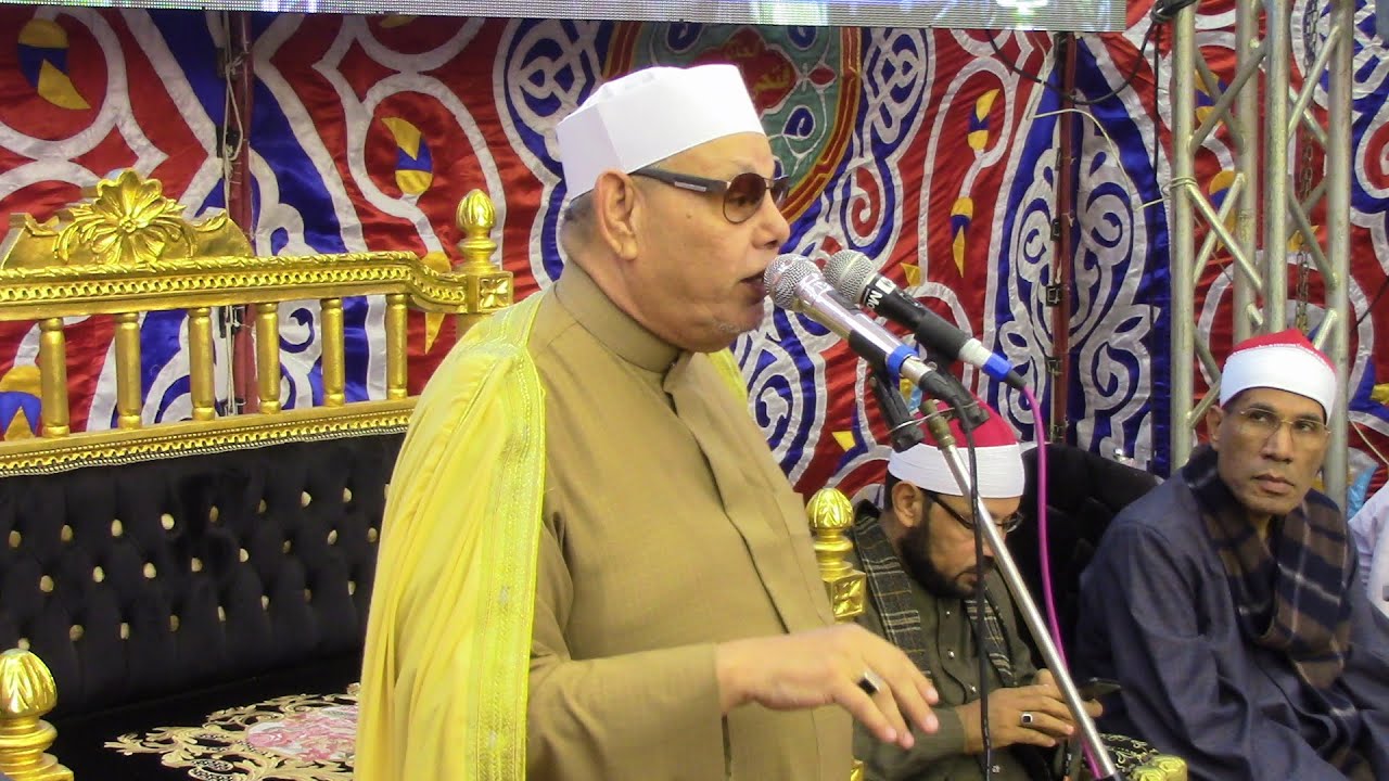 الدكتور محمد متولى منصور= كلمه - إحتفال الحاج فتحى القارح بمولد المصطفى (ص) منوف -منوفيه 15-11-2019
