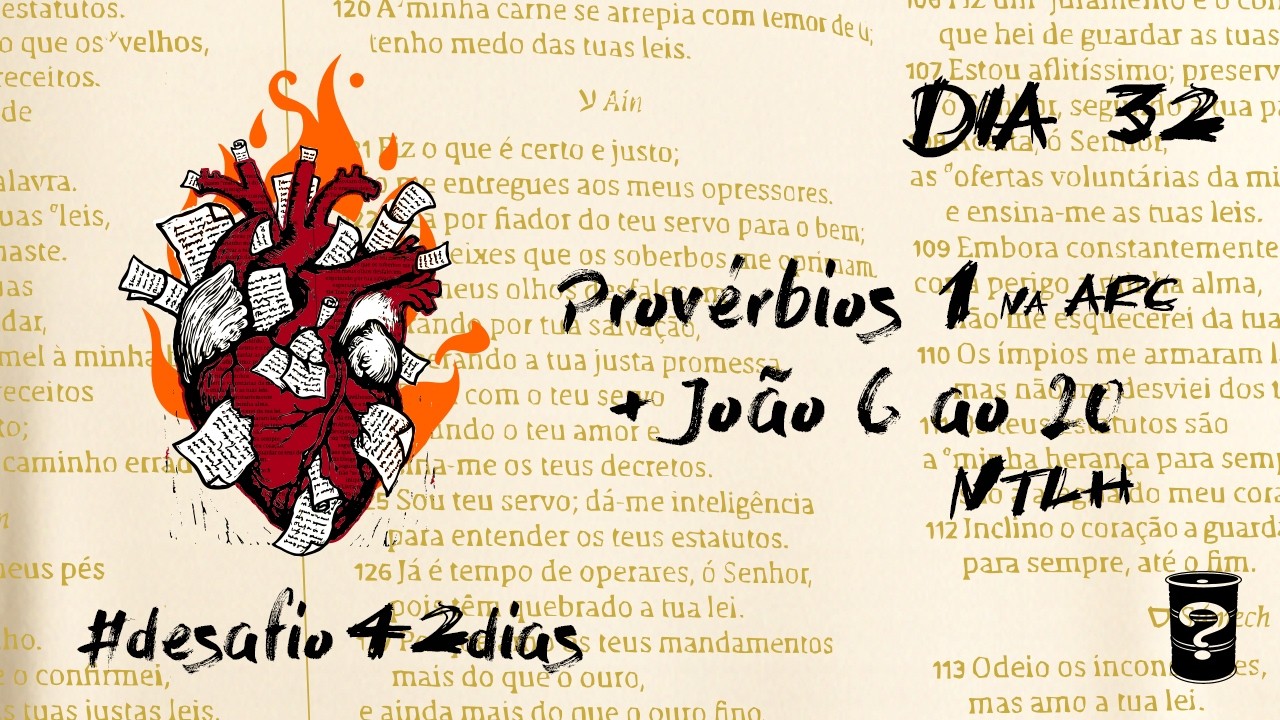 Desafio A BÍBLIA NTLH toda em 42 dias | dia 32