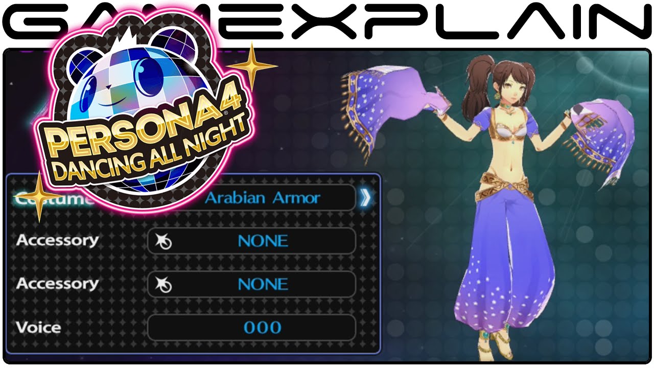 Persona 4: Dancing All Night - All Costumes