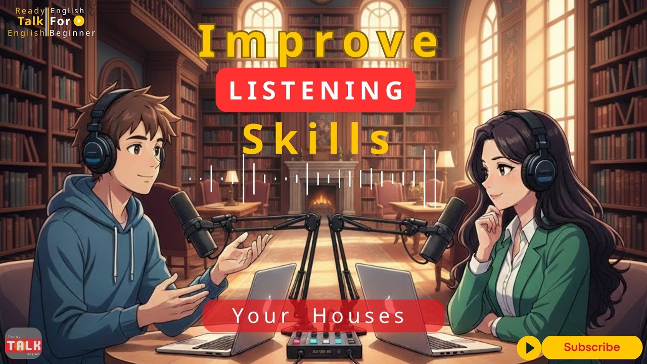 Improve Listening Skills | Talking About Your Houses in English | Conversation for Beginners