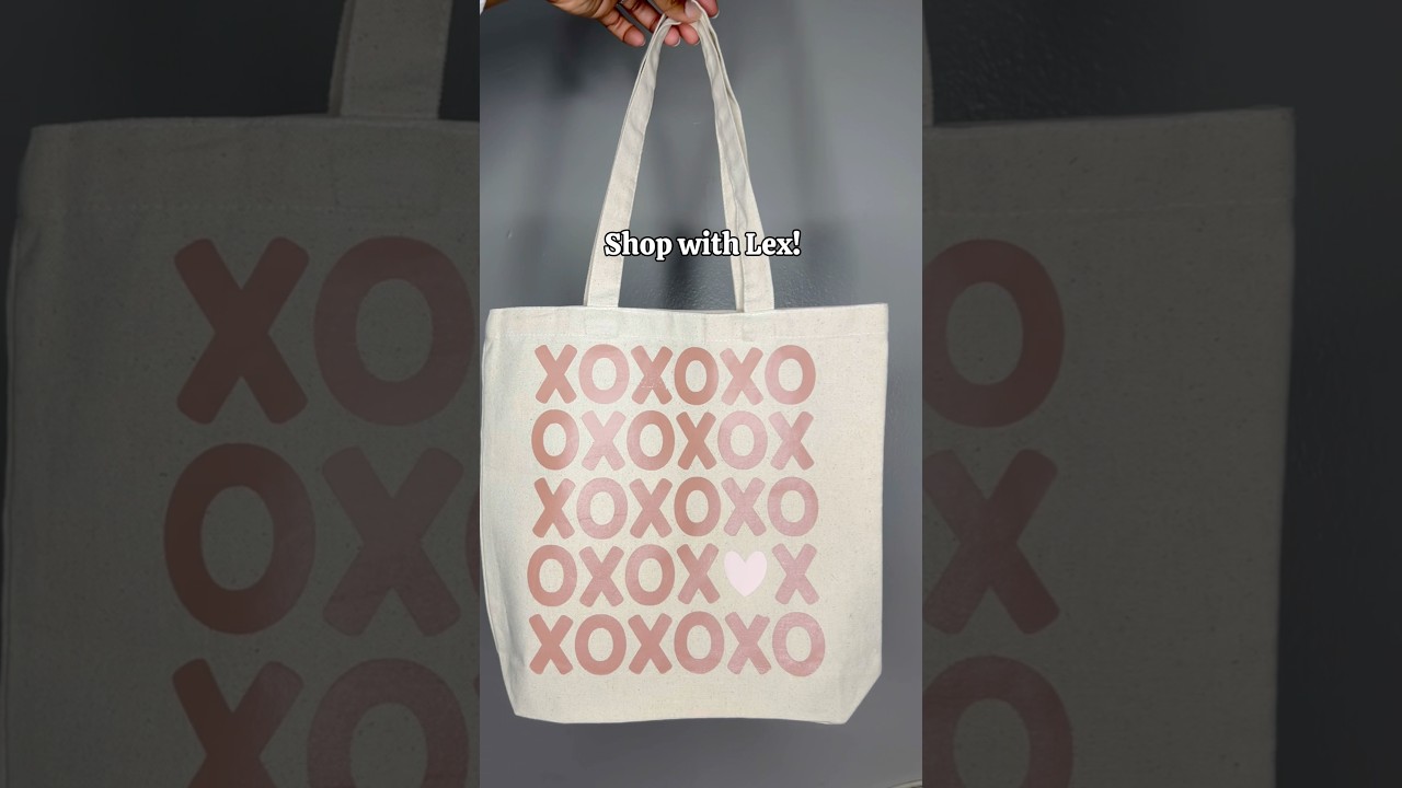 Custom Tote Bag | Valentine’s Day 💕✨ 