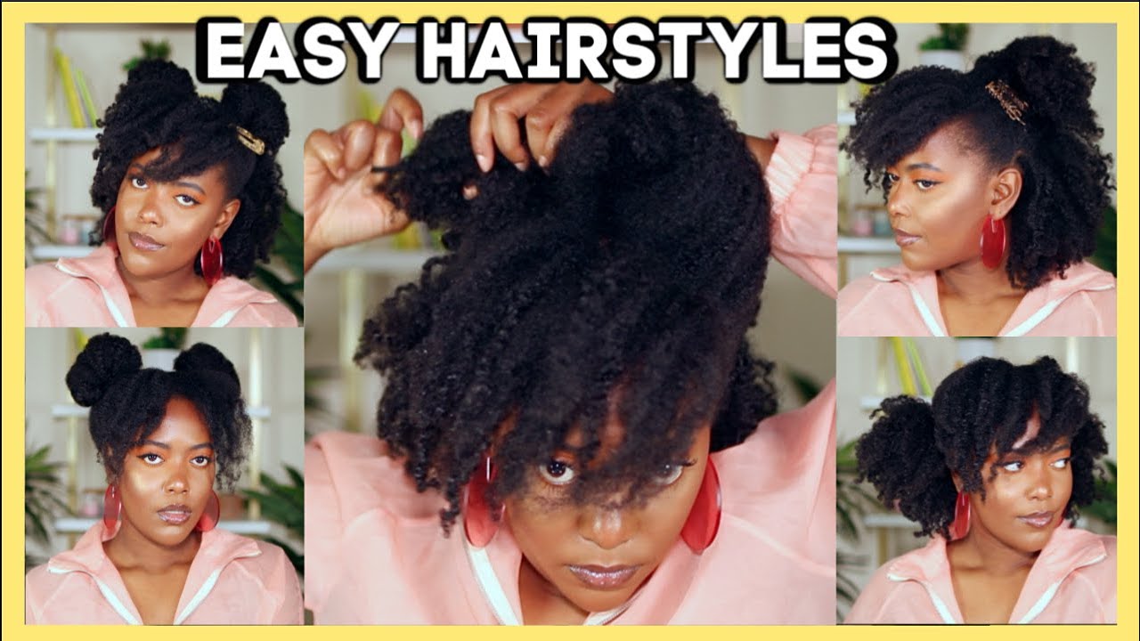 EASY NATURAL HAIRSTYLES FOR NATURAL HAIR | Hairstyles for an OLD TWISTOUT! KandidKinks