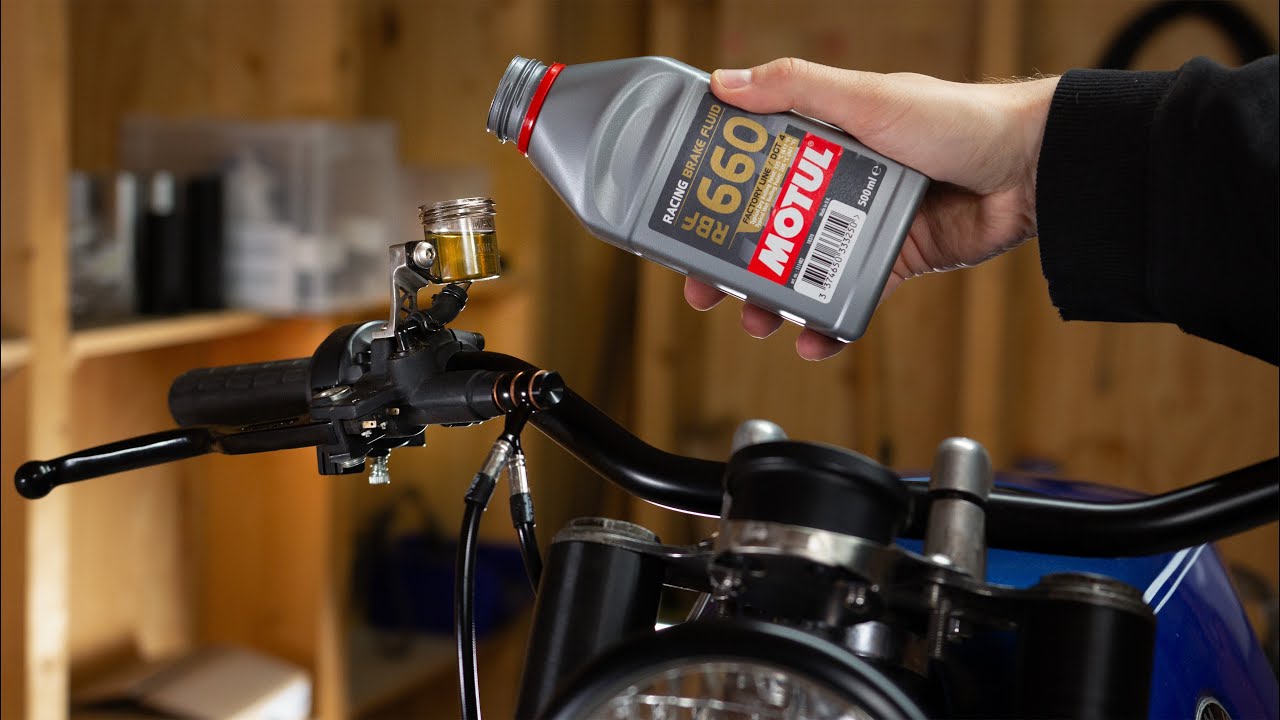 How To Refill Brake Fluid On A Motorcycle